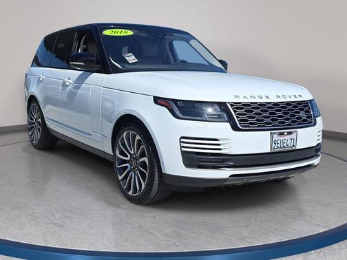 Fuji White 2018 Land Rover Range Rover 3.0L Supercharged HSE
