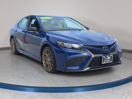 Reservoir Blue 2024 Toyota Camry SE