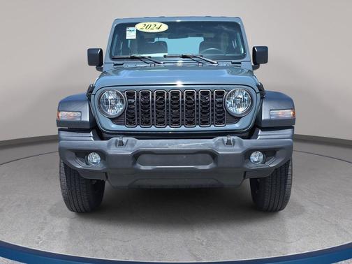 Fathom Blue Pearlcoat 2024 Jeep Wrangler Sport