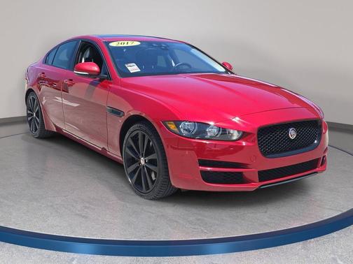 Italian Racing Red Metallic 2017 Jaguar XE 35t Prestige