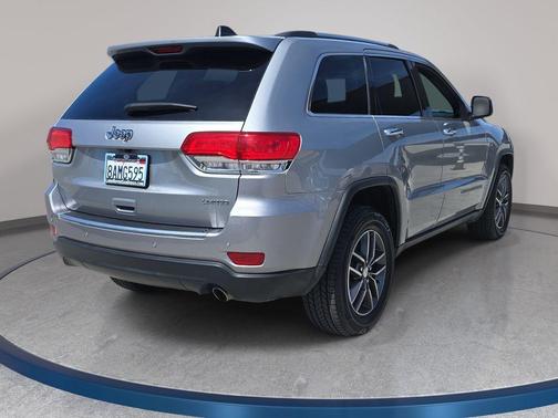 Billet Silver Metallic Clearcoat 2017 Jeep Grand Cherokee Limited