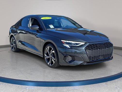 Manhattan Gray Metallic 2023 Audi A3 Premium