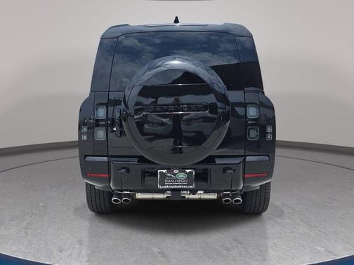 Santorini Black 2026 Land Rover Defender V8