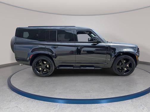 Santorini Black 2026 Land Rover Defender V8