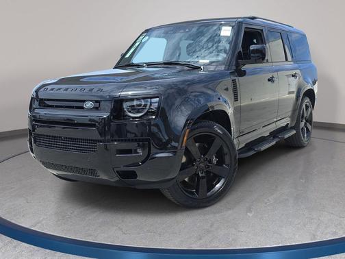 Santorini Black 2026 Land Rover Defender V8
