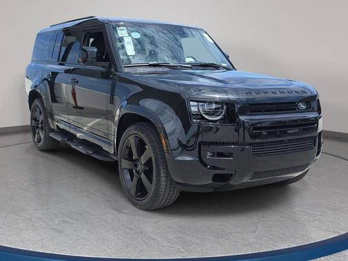 Santorini Black 2026 Land Rover Defender V8