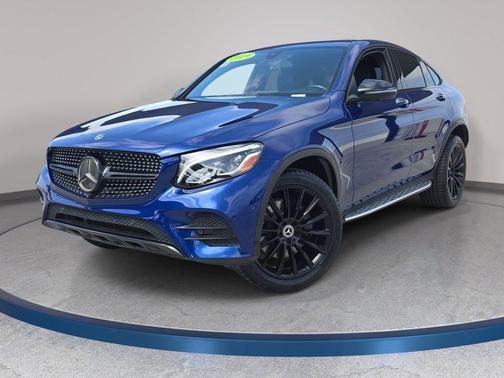 Brilliant Blue Metallic 2019 Mercedes-Benz GLC 300 4MATIC Coupe