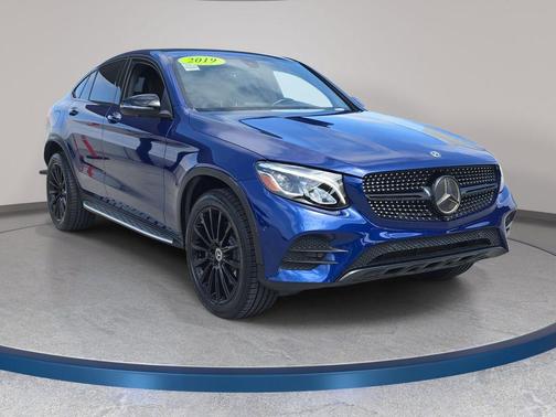 Brilliant Blue Metallic 2019 Mercedes-Benz GLC 300 4MATIC Coupe