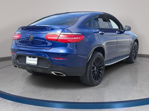 Brilliant Blue Metallic 2019 Mercedes-Benz GLC 300 4MATIC Coupe