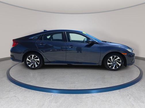 Modern Steel Metallic 2017 Honda Civic EX