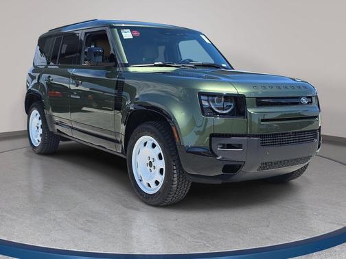 Woolstone Green Metallic 2026 Land Rover Defender X-Dynamic SE