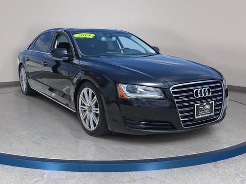 Brilliant Black 2014 Audi A8 L 3.0T