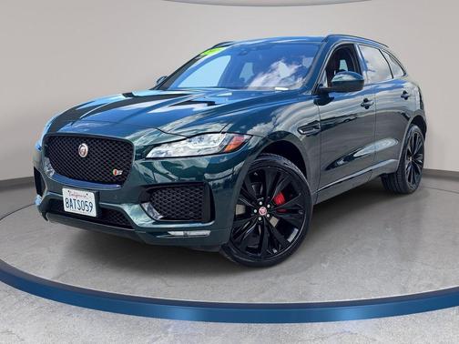 British Racing Green Metallic 2018 Jaguar F-PACE S
