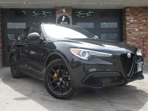 Black 2019 Alfa Romeo Stelvio Ti
