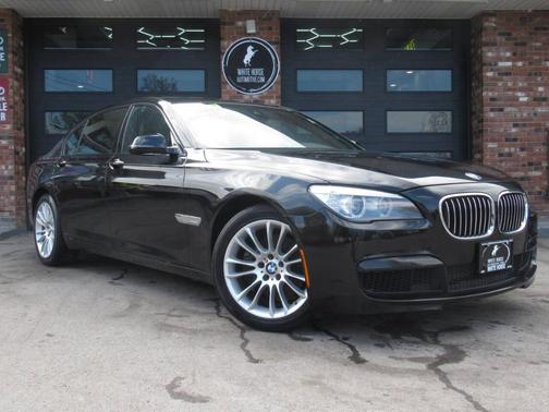 Black Sapphire Metallic 2013 BMW 740 Li xDrive