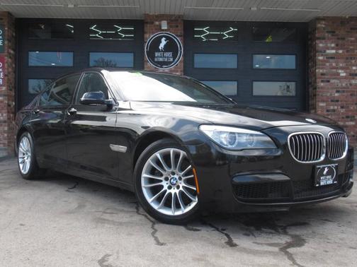 Black Sapphire Metallic 2013 BMW 740 Li xDrive