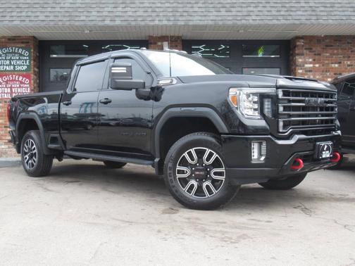 Jet Black 2022 GMC Sierra 3500 AT4