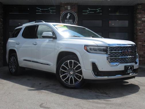 White Frost 2022 GMC Acadia Denali