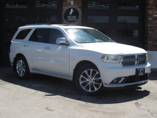 Ivory Tri Coat Pearl 2020 Dodge Durango Citadel