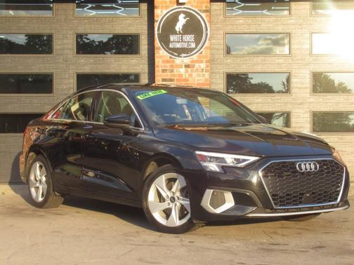 Brilliant Black 2024 Audi A3 40 Premium