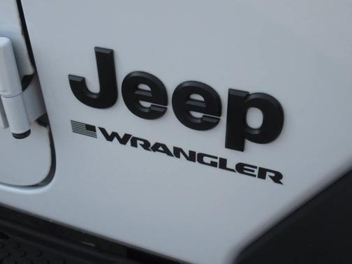 Bright White 2025 Jeep Wrangler Sport