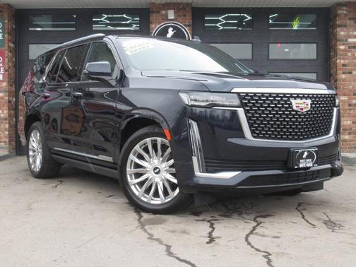 Dark Moon Metallic 2021 Cadillac Escalade Premium Luxury