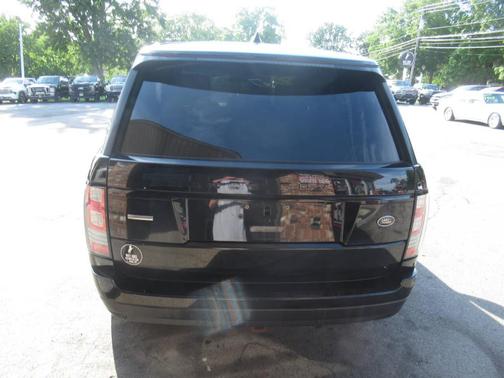 Santorini Black 2017 Land Rover Range Rover 5.0L Supercharged