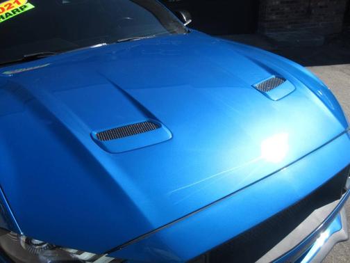 Performance Blue 2021 Ford Mustang
