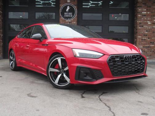 Tango Red Metallic 2023 Audi A5 Sportback 45 S line quattro Premium