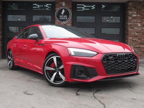 Tango Red Metallic 2023 Audi A5 Sportback 45 S line quattro Premium
