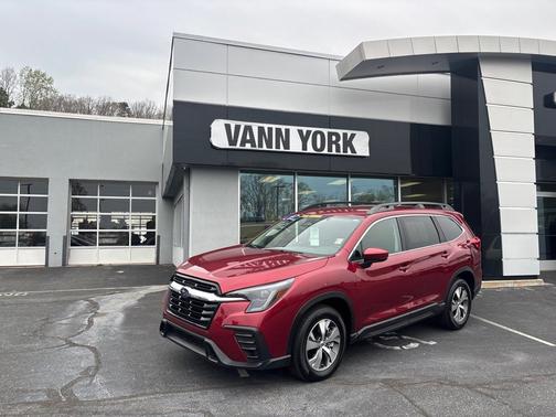 Crimson Red Pearl 2025 Subaru Ascent Premium