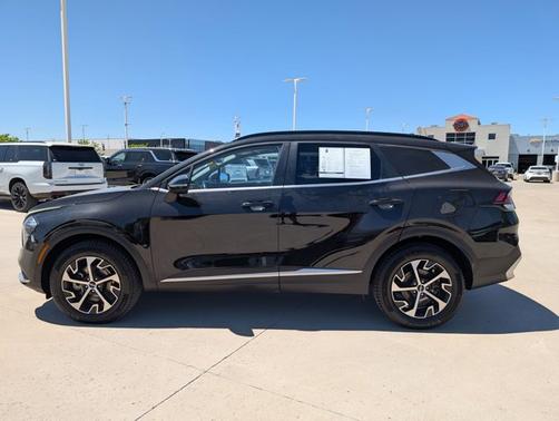 Fusion Black 2023 Kia Sportage Hybrid EX