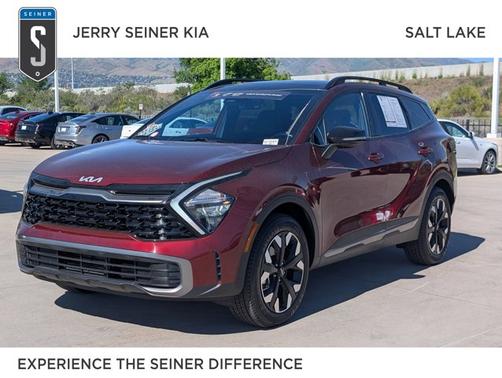 Dawning Red 2023 Kia Sportage Plug-In Hybrid X-Line