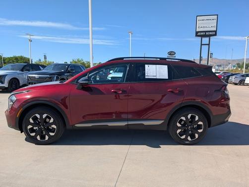 Dawning Red 2023 Kia Sportage Plug-In Hybrid X-Line
