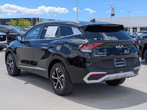 Ebony Black 2025 Kia Sportage EX