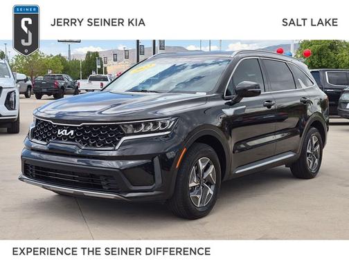 Aurora Black 2022 Kia Sorento Hybrid S