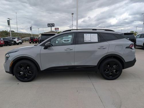 Wolf Gray 2025 Kia Sportage X-Line
