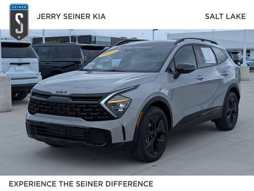 Wolf Gray 2025 Kia Sportage X-Line