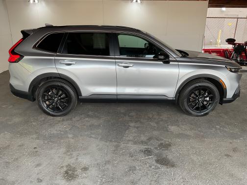 Solar Silver Metallic 2025 Honda CR-V Hybrid