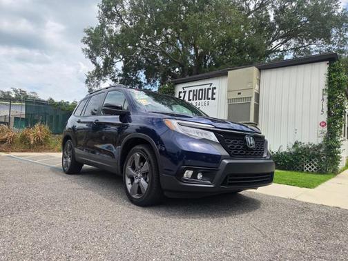 Obsidian Blue Pearl 2021 Honda Passport 2WD Touring