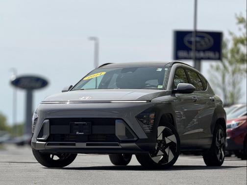 Cyber Gray Metallic 2024 Hyundai KONA Limited