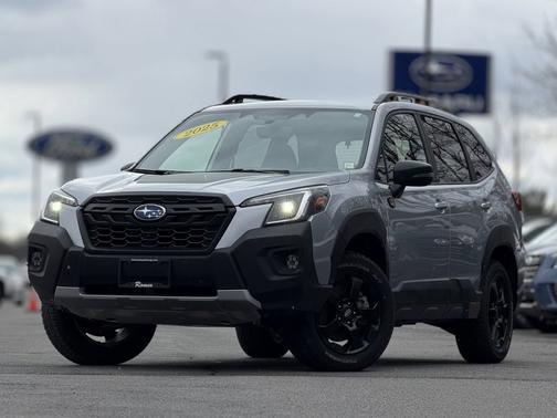 Ice Silver Metallic 2025 Subaru Forester Wilderness