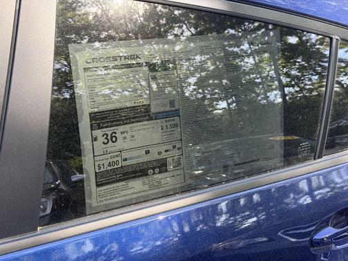 Sapphire Blue Pearl 2026 Subaru Crosstrek Hybrid Base