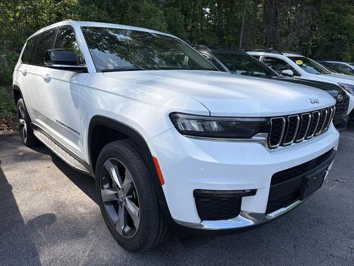 Bright White Clearcoat 2021 Jeep Grand Cherokee L Limited