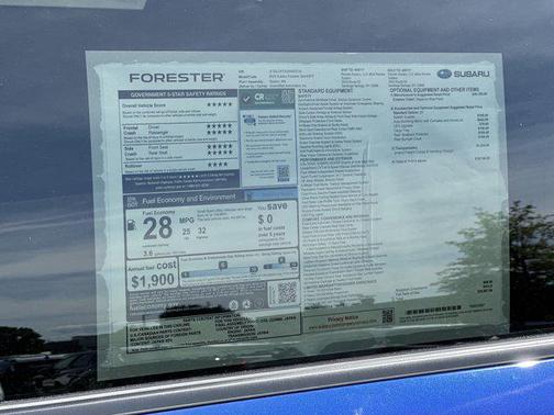 2025 Subaru Forester Sport