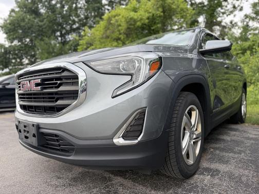 Satin Steel Metallic 2019 GMC Terrain SLE