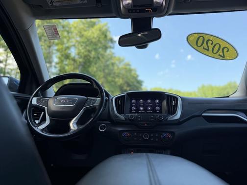 Blue Emerald Metallic 2020 GMC Terrain SLT