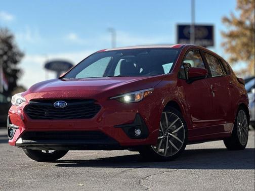 Pure Red 2026 Subaru Impreza Sport