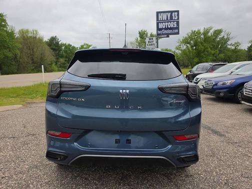 Ocean Blue Metallic 2024 Buick Encore GX Avenir