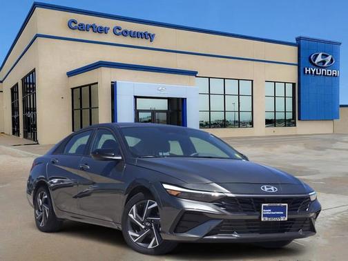 Gray 2025 Hyundai ELANTRA SEL Sport